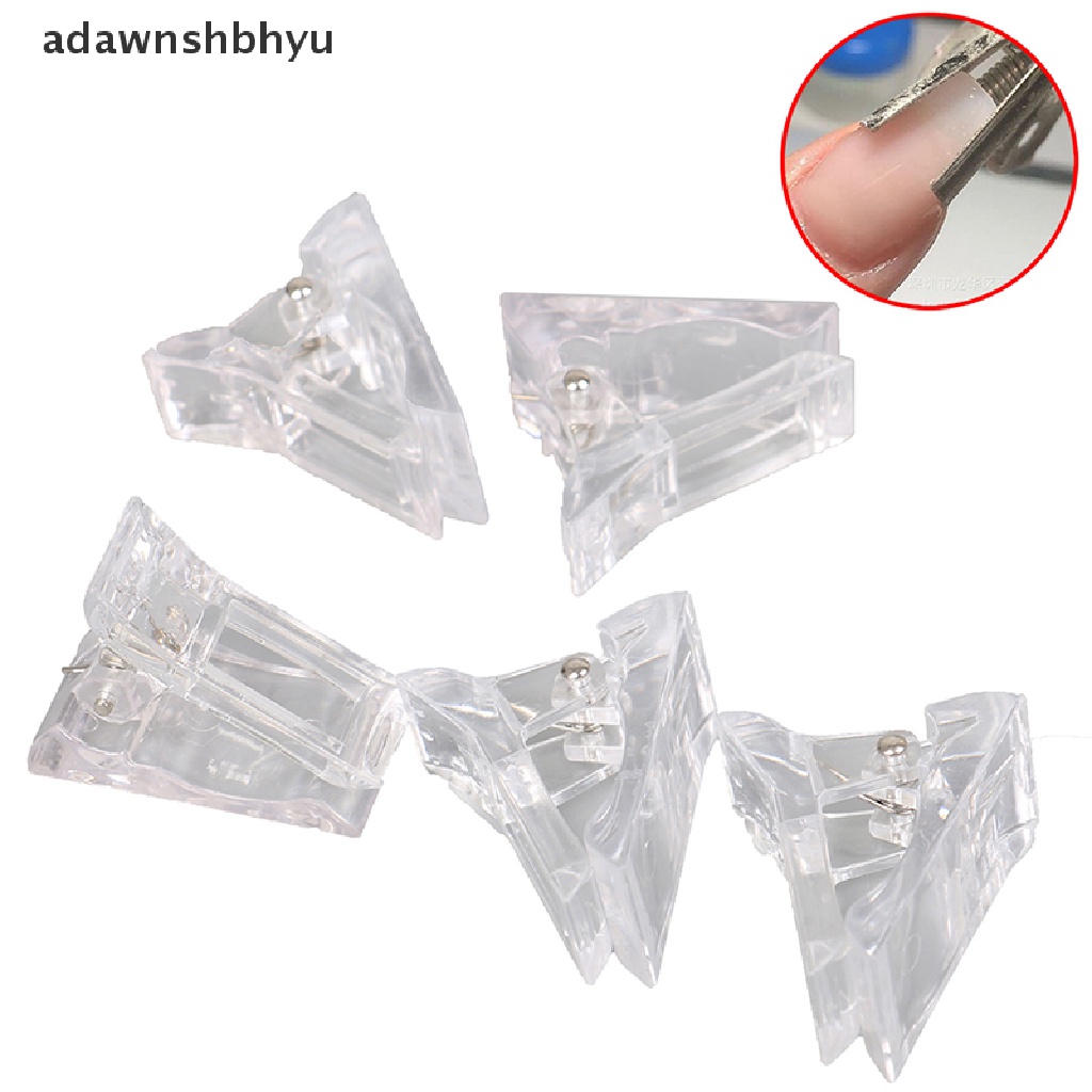Set 5 Kẹp Nối Móng Tay Bằng Nhựa UV Nhanh Chóng