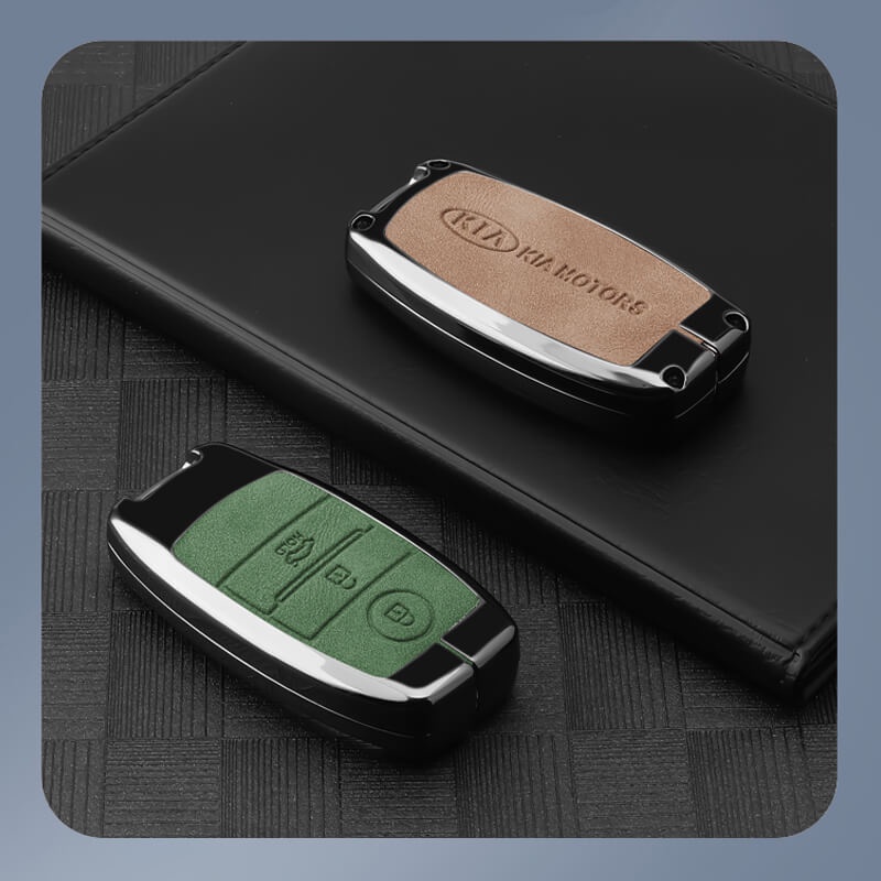 Vỏ Bọc Chìa Khóa Điều Khiển Từ Xa Bằng Hợp Kim Kẽm Cho Kia K3 K4 K5 KX3 KX5 KX7 Rio Rio5 Sportage R Forte 2018 Ceed Cerato Optima Picanto ForteSorento QL