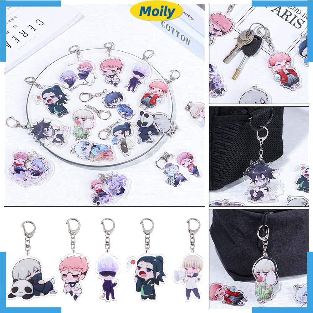 Móc Khóa Acrylic Họa Tiết Hoạt Hình Gojo Gofu Kuroe Dễ Thương