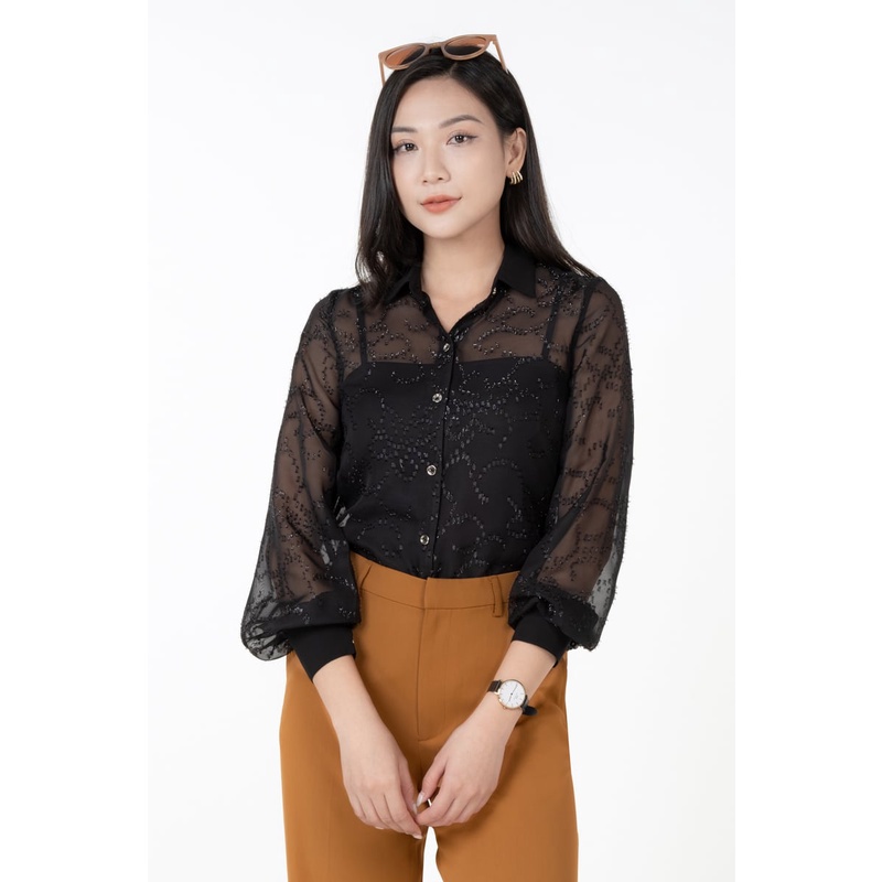 Áo sơ mi nữ tay dài , thanh lịch, nữ tính, sang trọng Freelancer - FWWS23SS01G