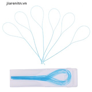 jiarenitn 35Pcs  Floss Threaders Tooth Holder Between Braces Bridge Accessories vn