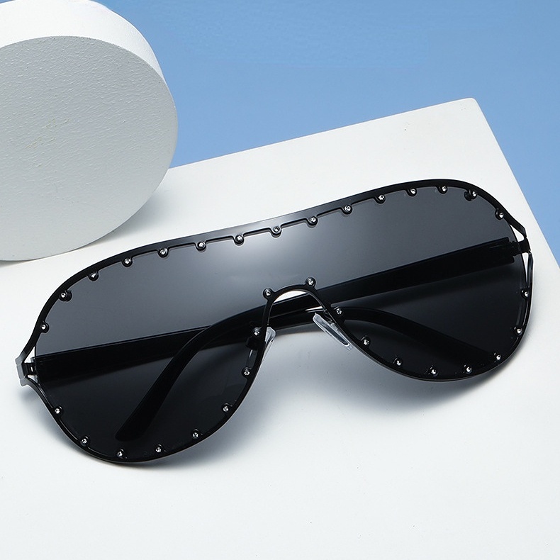 Kính Mát Thời Trang Nam Nữ Gọng Kim Loại Mới 2023 Màu Sắc