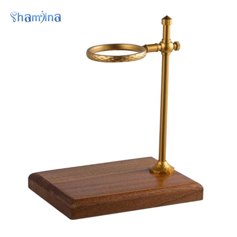 Giá đỡ ống nhỏ giọt cà phê phin shamjina bằng gỗ dùng pha cà phê