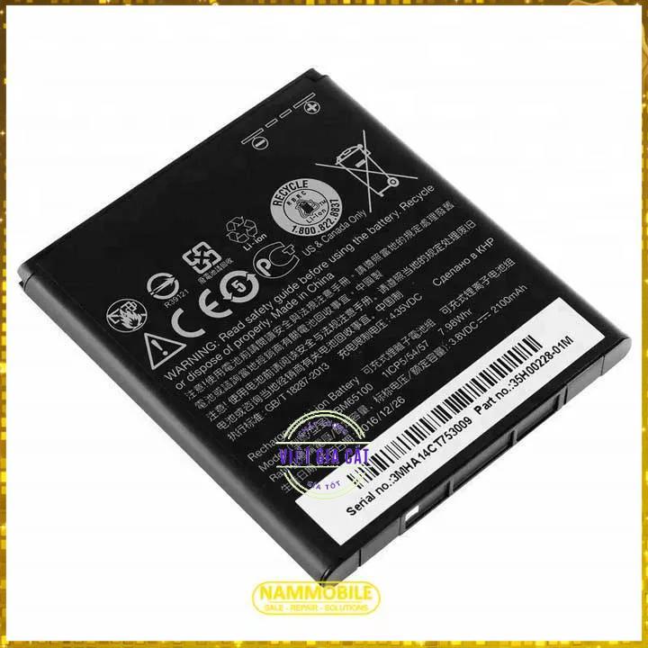 Pin HTC Desire 320, 501, 510, 601, 603, 609, 700, 709 BM65100 2100mAh Zin Dung Lượng Đủ