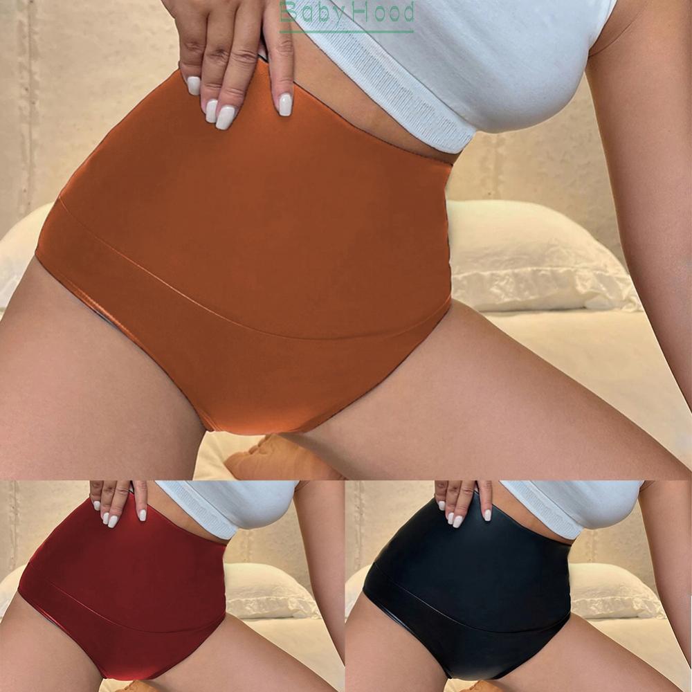 Women PU Leather High Waist Shorts Hot Pants Yoga Shorts Punk Dance Bottoms  2023 hot sale new#BBHOOD