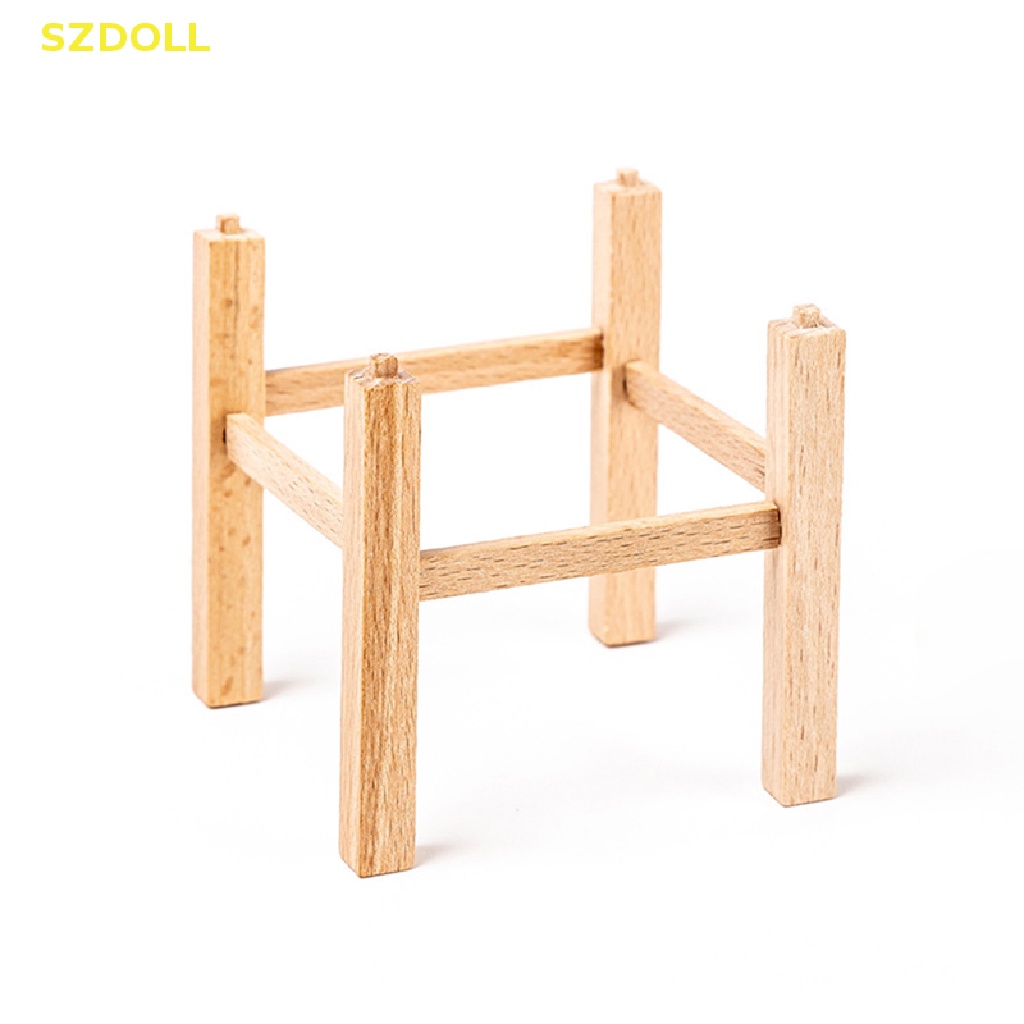 1 Bộ Bàn Ghế Nội Thất Mini Tỉ Lệ 1 / 12 Trang Trí Nhà Búp Bê