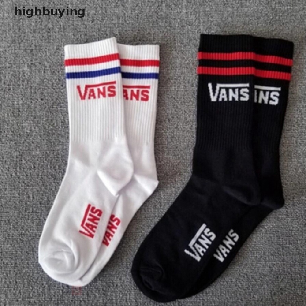 Vớ Cotton Mềm Mại In Chữ Phong Cách Thể Thao Cho Cặp Đôi