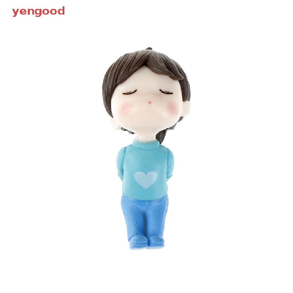 Set 2 Mô Hình Cặp Đôi Xinh Xắn Dùng Để Trang Trí Tiểu Cảnh