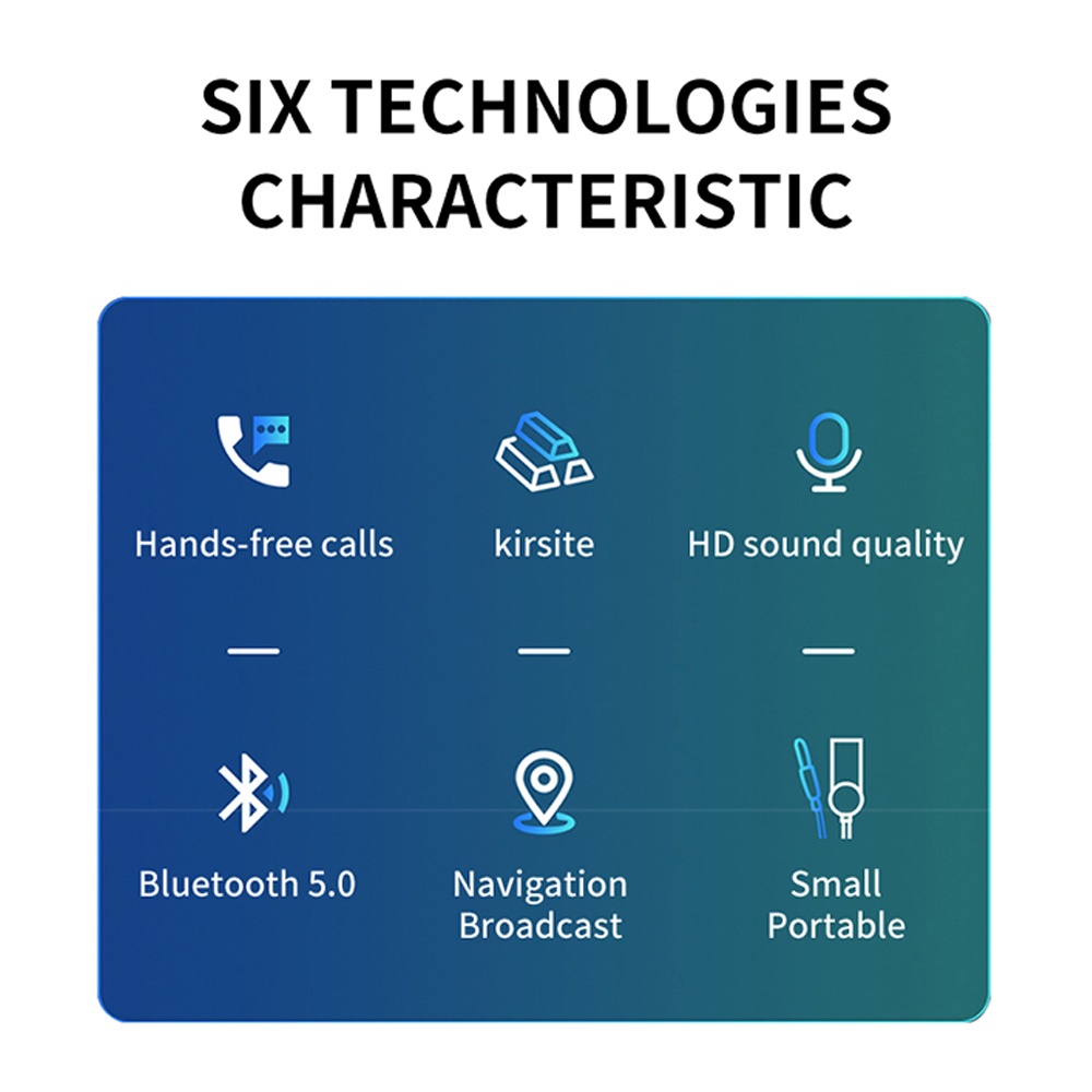 Bộ Thu Tín Hiệu Âm Thanh Bluetooth 5.1 Aux Usb Sang mic Rảnh Tay 3.5mm Cho Xe Hơi