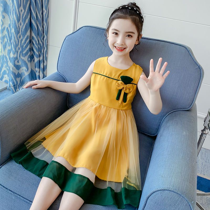 Đầm Công Chúa Thời Trang Mùa Hè Cho Bé Gái 4-12 - 11-10 - 9-8 - 7-5 - 6 Tuổi