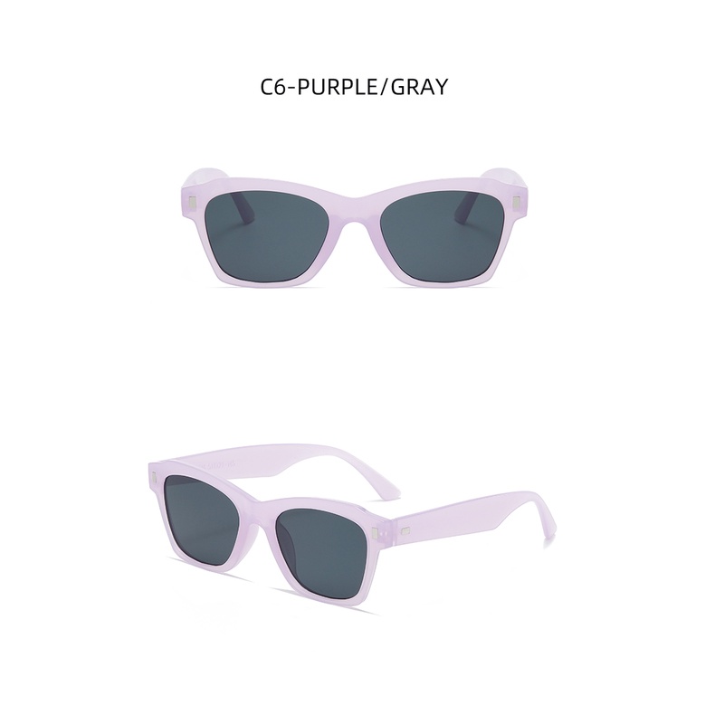 Kính Mát Thời Trang Gọng Vuông Nhỏ Phong Cách retro 2023