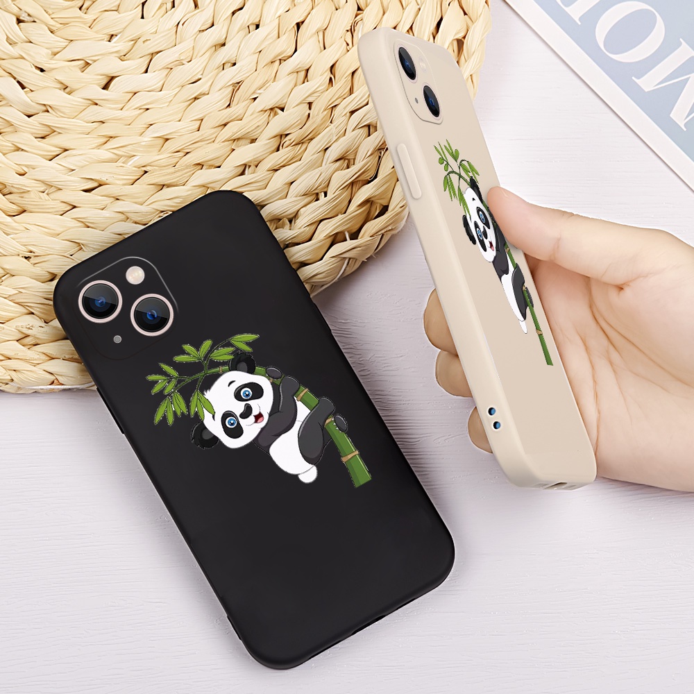 Ốp điện thoại in hình gấu trúc cho Redmi Note 11 11s 8 Pro 10 Pro 11 Pro 10 10S 9 9T Pro 9s 7 Pro 7s Poco M4 Pro 5G