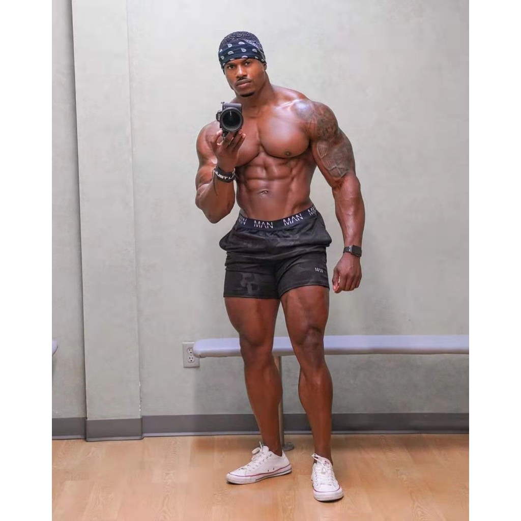 Quần Short Thể Thao Nam Co Dãn Nhanh Khô Thời Trang