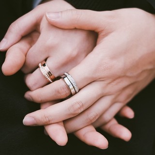Nhẫn cặp đôi Calvin Klein Hook Rose Gold Ring - Nhẫn CK Authentic, thẻ tag, bill check Code
