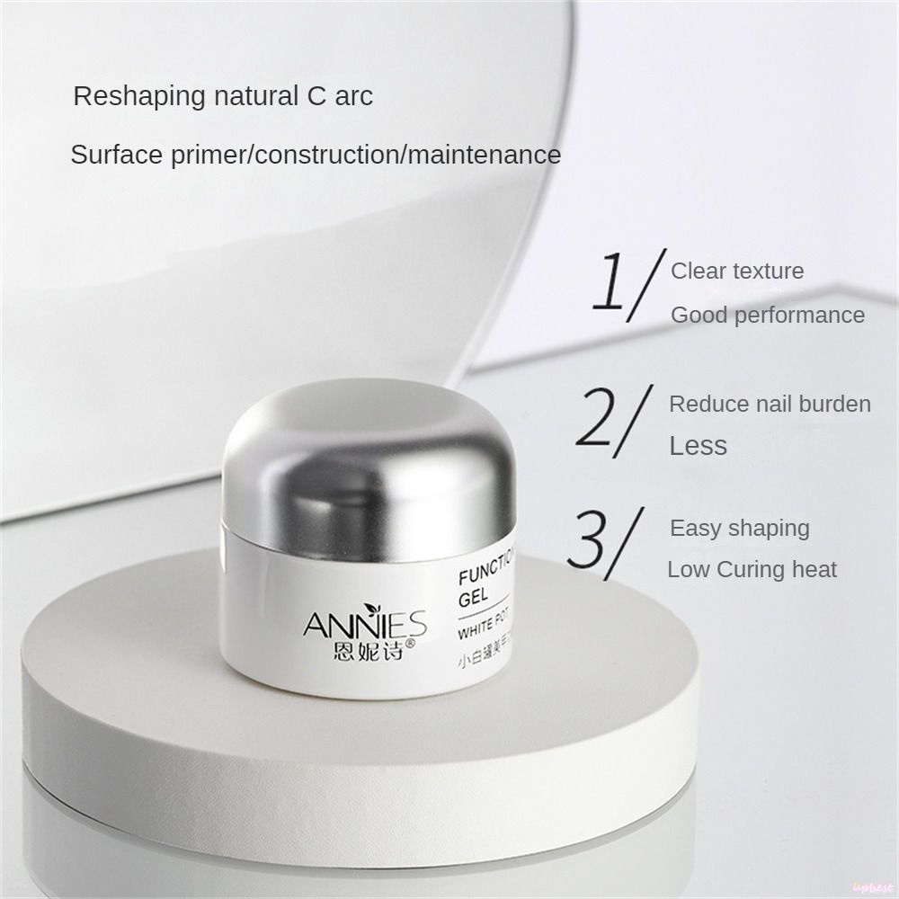 ♕Annies Gel Làm Móng Nghệ Thuật Đóng Hộp Chức Năng Sơn Lót Mở Rộng Keo Dán Cường Lực Đàn Hồi Keo Khoan Cho Tiệm Làm Móng Upbest
