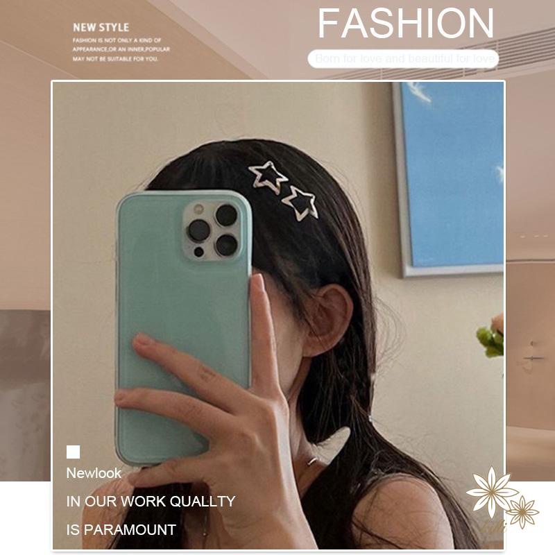 Kẹp Tóc Ngôi Sao Năm Cánh Bằng Kim Loại Dễ Thương Xinh Xắn