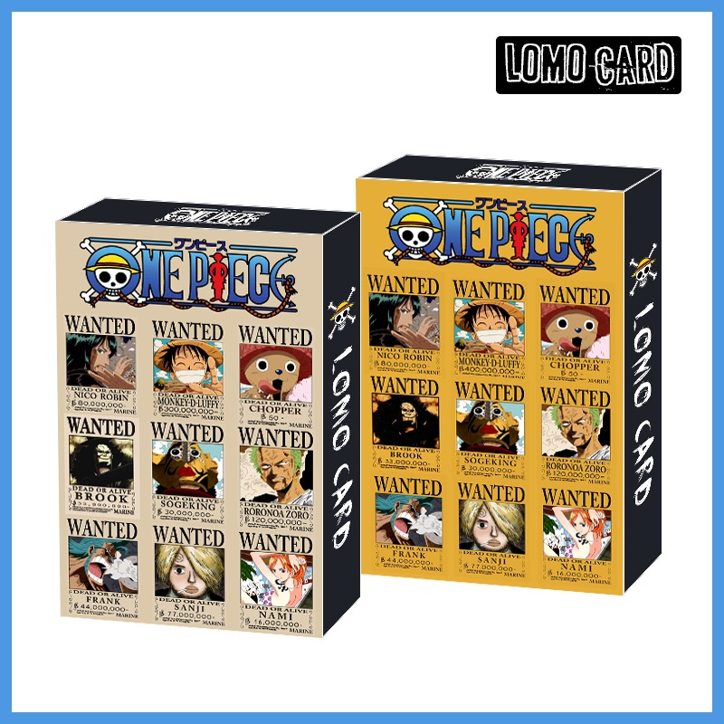 Hộp 30 Tấm Ảnh Lomo Card Hoạt Hình ONE PIECE