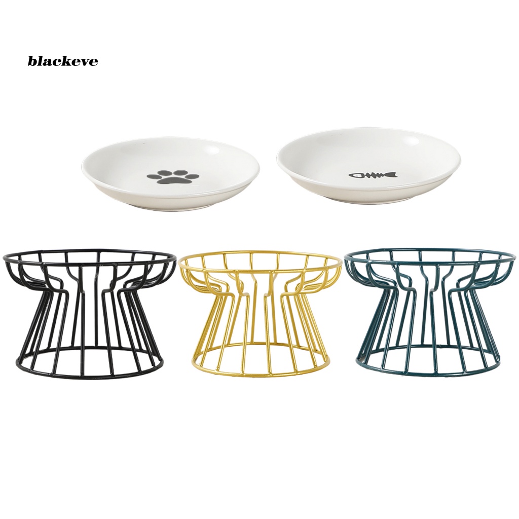 Khay Sắt Đựng Thức Ăn Cho Thú Cưng Đứng