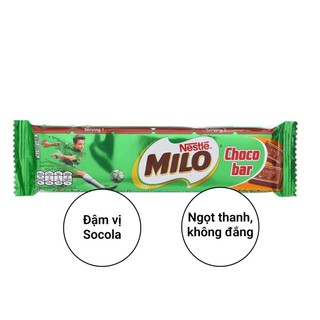 combo 10 thanh Socola Milo Choco bar thanh 30g date mới
