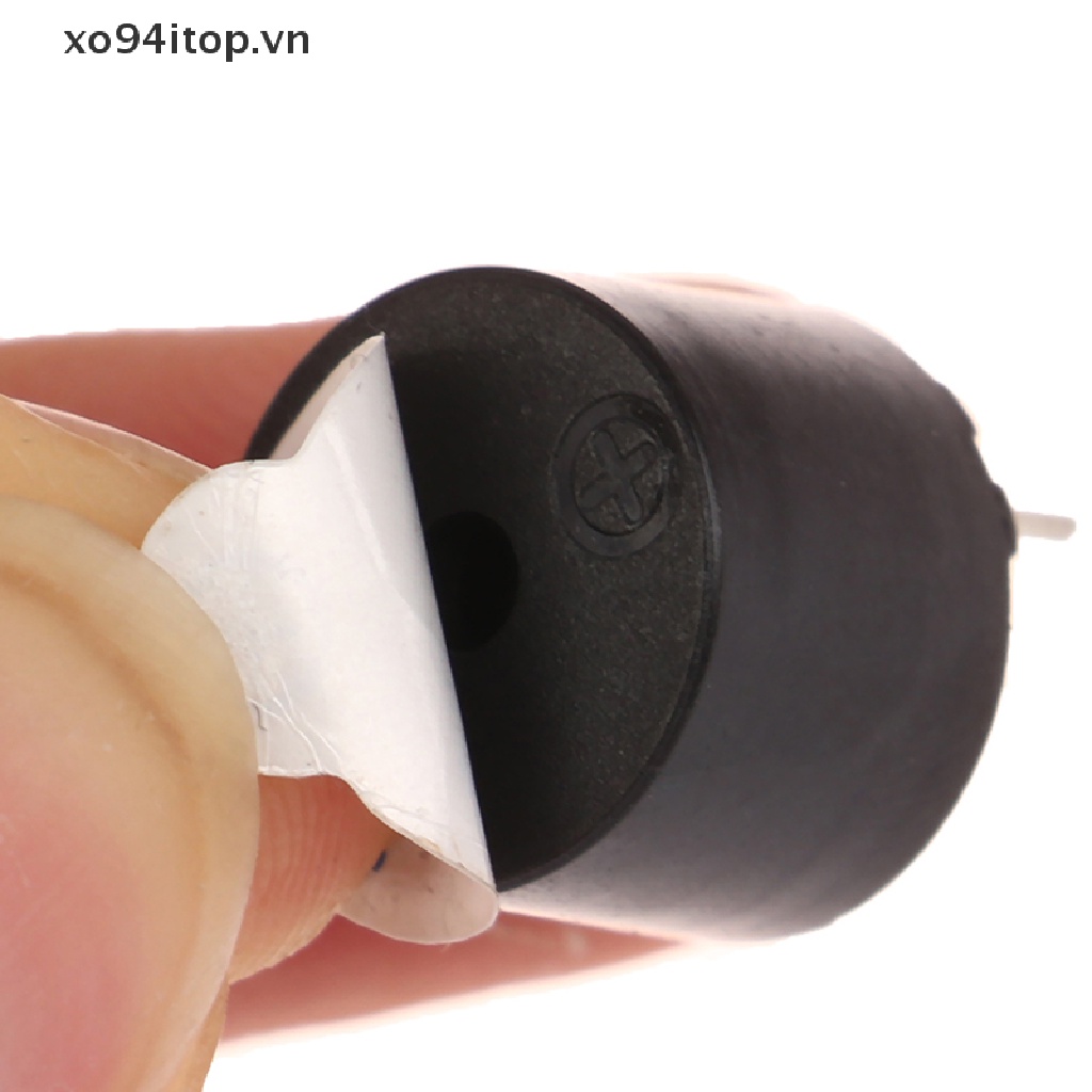 XOITOP 10PCS Active Buzzer 5V Magnetic Long Conous Beep Tone 12095 Mini Plug Speaker VN