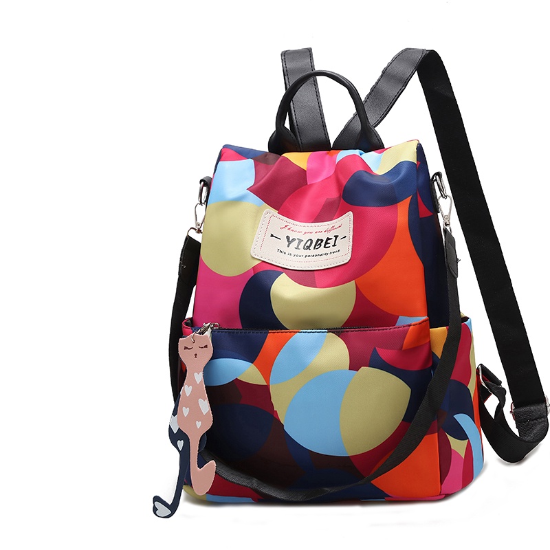 Ba Lô Du Lịch Màu Đơn Giản Thời Trang Cho Nữ