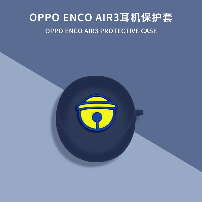 Vỏ Bảo Vệ Hộp Sạc Tai Nghe OPPO ENCO AIR 3 Bằng Silicon Mềm Họa Tiết Hoạt Hình Anime