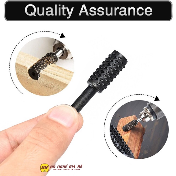 Bộ mũi khoan mài khoét gỗ đa năng, máy mài lũa dùng làm cây bonsai mini