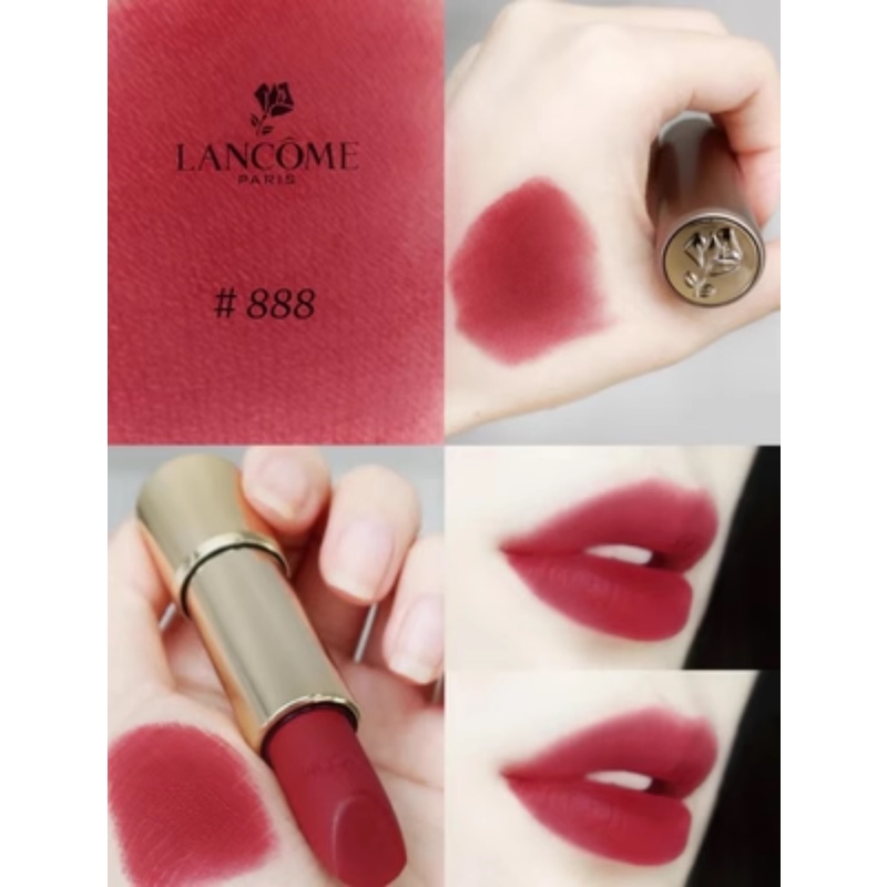 Son Lì Vỏ Màu Đen / Trắng Thương Hiệu Lancome Jingchun 295 # 888#