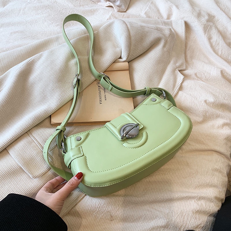 Túi Xách Kẹp Nách Thiết Kế Thời Trang Xuân Hè Cao Cấp Dễ Phối Đồ Cho Nữ