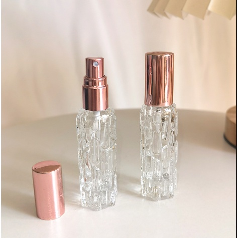 Chai Thủy Tinh Rỗng 10ml Đựng Nước Hoa Dạng Xịt Tiện Dụng Khi Đi Du Lịch
