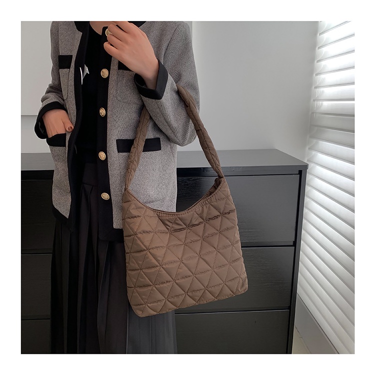 Túi Xách JASMIN NOIR Đeo Vai Chất Liệu Cotton Thiết Kế Đơn Giản Thời Trang Dành Cho Nữ