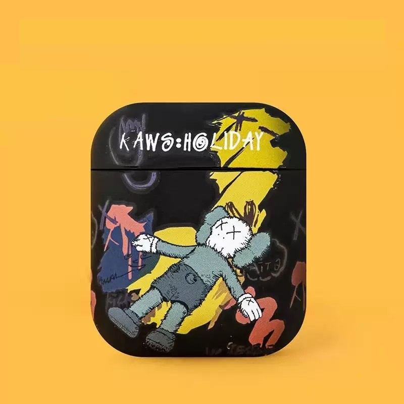 Case Airpods 2, Pro, 3 Ốp Tai Nghe Bluetooth Không Dây Kaws Holiday, Vỏ Bao Nhựa TPU Chống Bám Bẩn Vân Tay - LAG Store