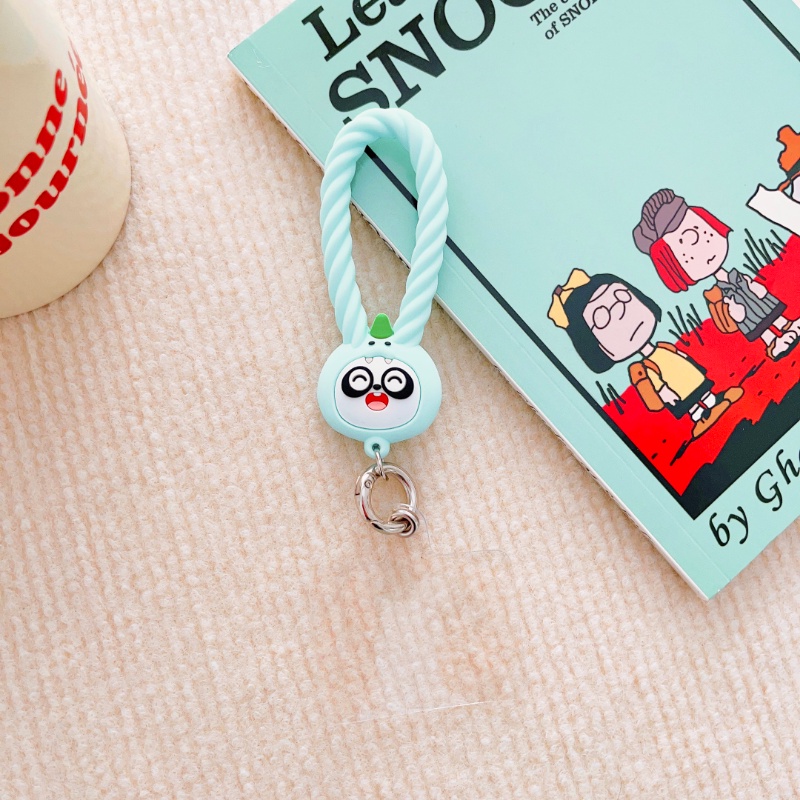 Dây Đeo Điện Thoại Bằng Silicon Họa Tiết Hoạt Hình Dễ Thương