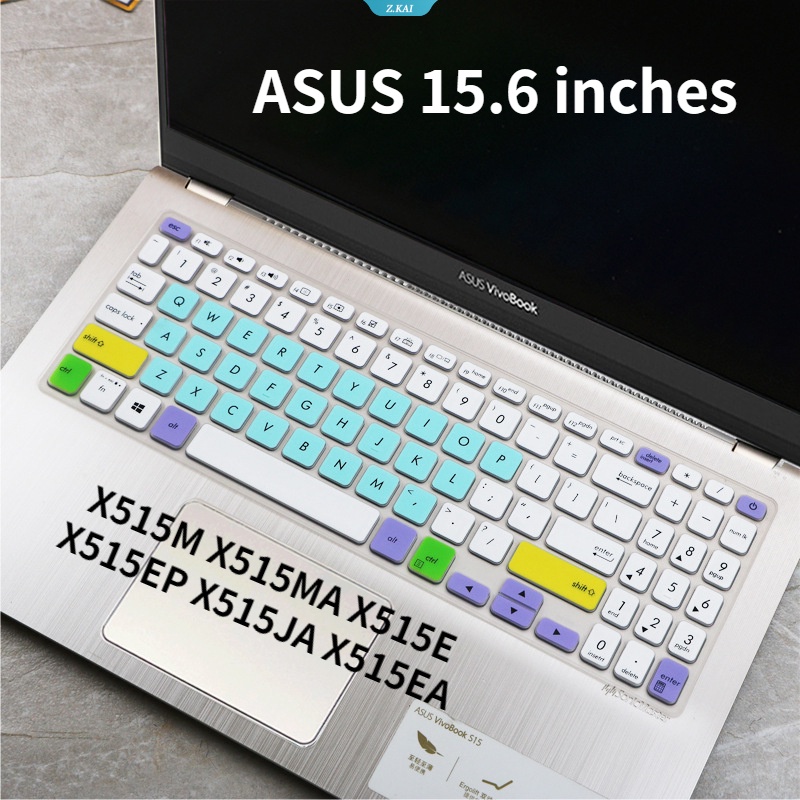 Miếng Dán Bảo Vệ Bàn Phím Laptop 15.6 Inch ASUS X515M X515MA X515E X515EA X515JA X515EA Bằng Silicon Chống Thấm Nước