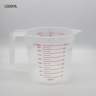 Plastic Measuring Cup Plastic Jug Baking Kitchen Tool Clear Stackable Cups
