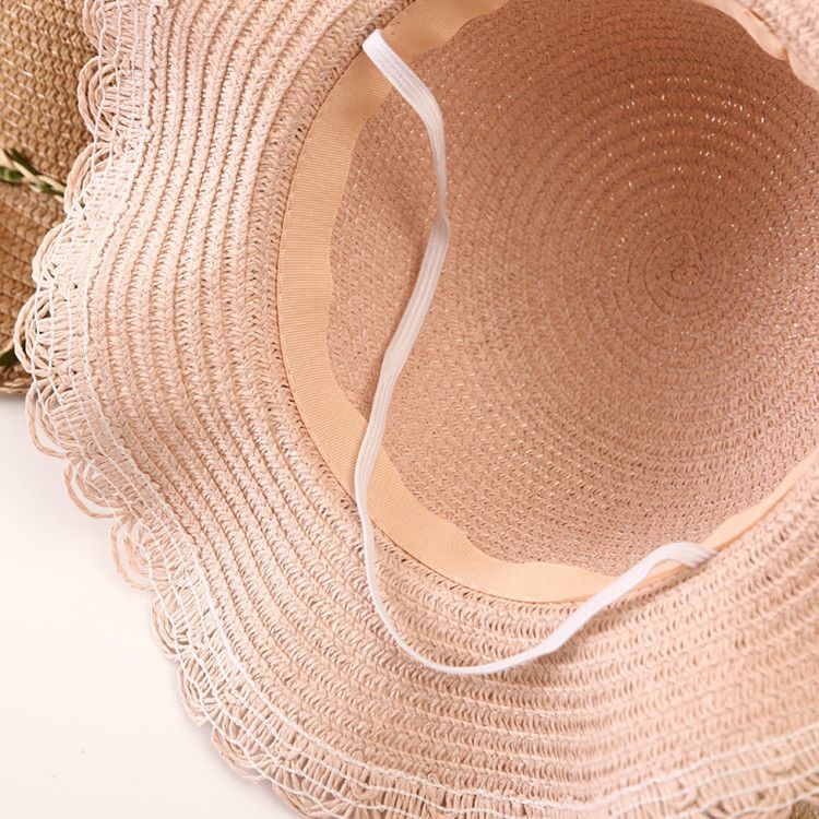 Set Mũ Cói Chống Nắng + Túi Xách Công Chúa Cho Bé Gái