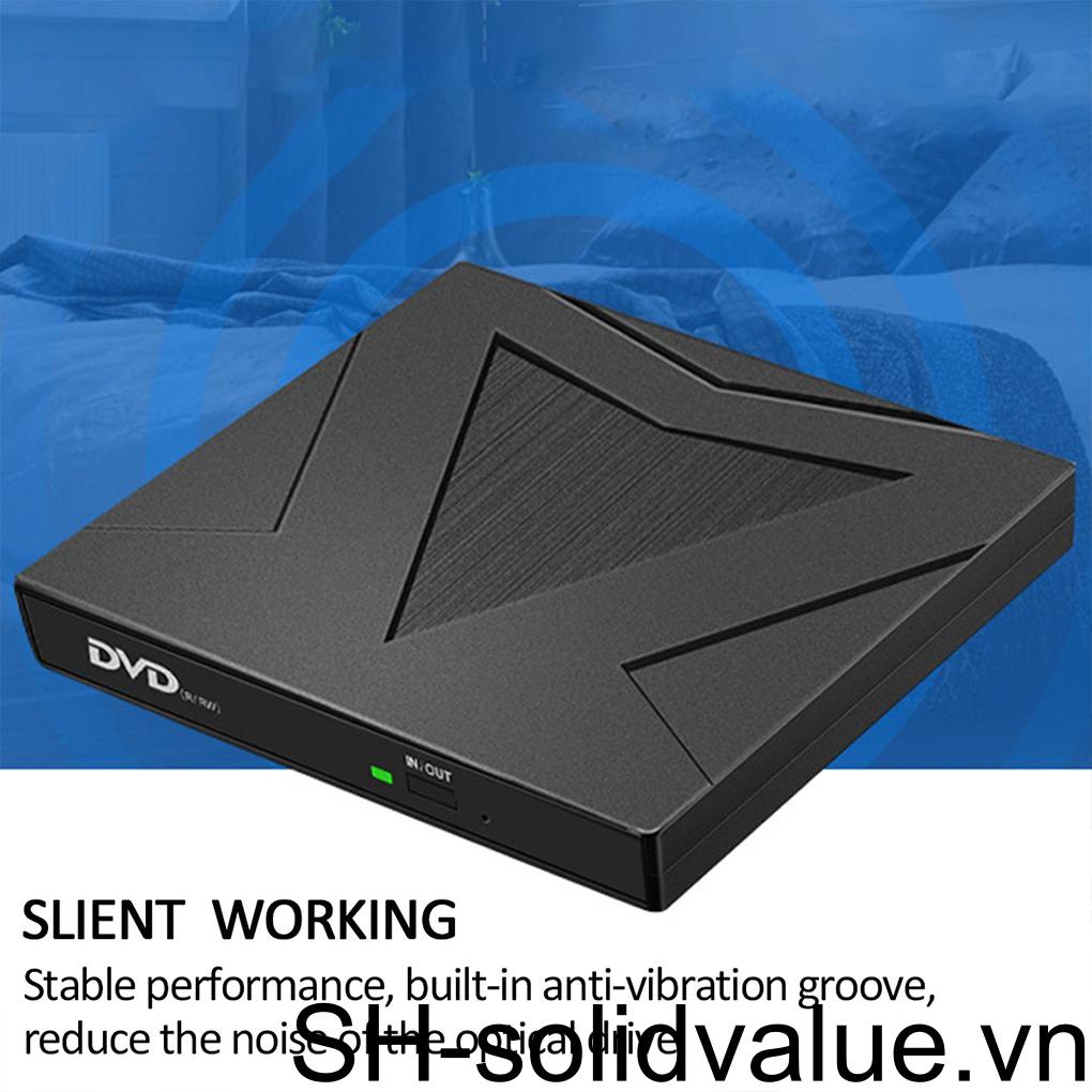 Đầu Đọc Đĩa DVD USB3 0 5Gbps 2MB Nhỏ Gọn Tiện Dụng
