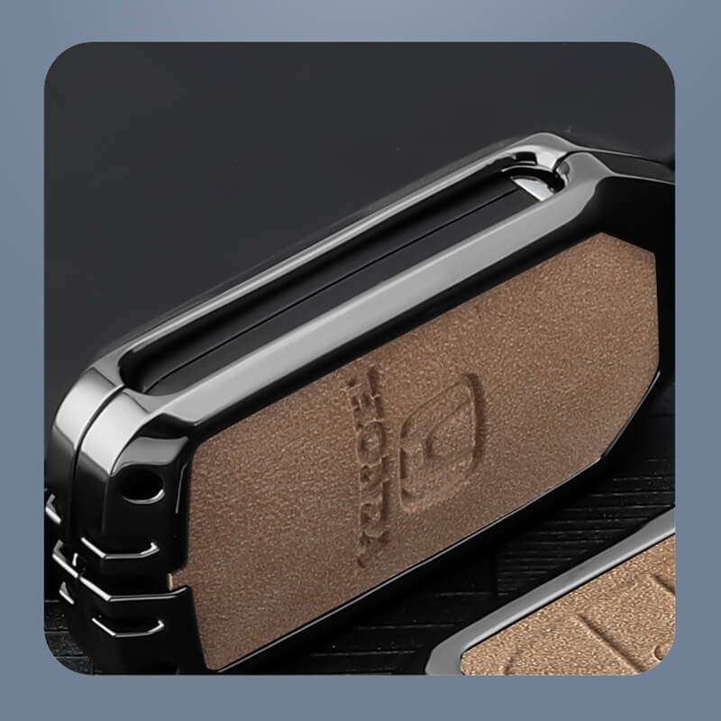 Vỏ Da Hợp Kim Kẽm Bọc Chìa Khóa Xe Hơi Honda Civic City Accord CRV CR-V Hrv XR-V Odyssey Brio Jazz 2022 2023