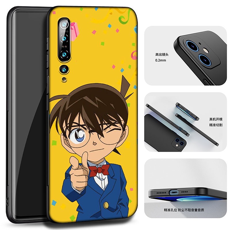 Ốp Điện Thoại Silicon Mềm Hình Thám Tử Conan Cho Vivo Y19 Y20 Y30 Y50 Y70 2020 V19 V20 SE V21 S7 Y11s Y20i Y20s Lz41