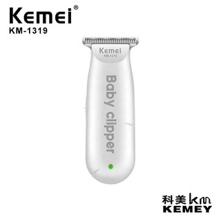 Kemei KM-1319 Mini Baby Electric Hair Trimmer Usb Rechargeable Infant Quiet Shaver Kid Haircut Hair Cutting Machine baby hair clipper