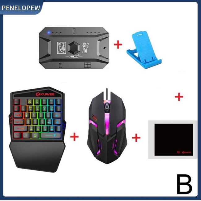 Bộ Thiết Bị Kết Nối Bluetooth 5.0 M1pro Chuyên Dụng Cho Bàn Phím + Chuột + Bàn Phím Chơi Game