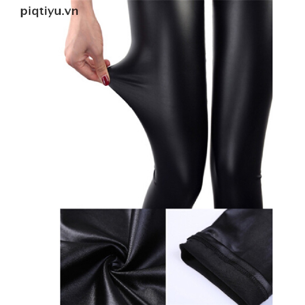 Quần Legging Giả Da Thời Trang Quyến Rũ Cho Nữ