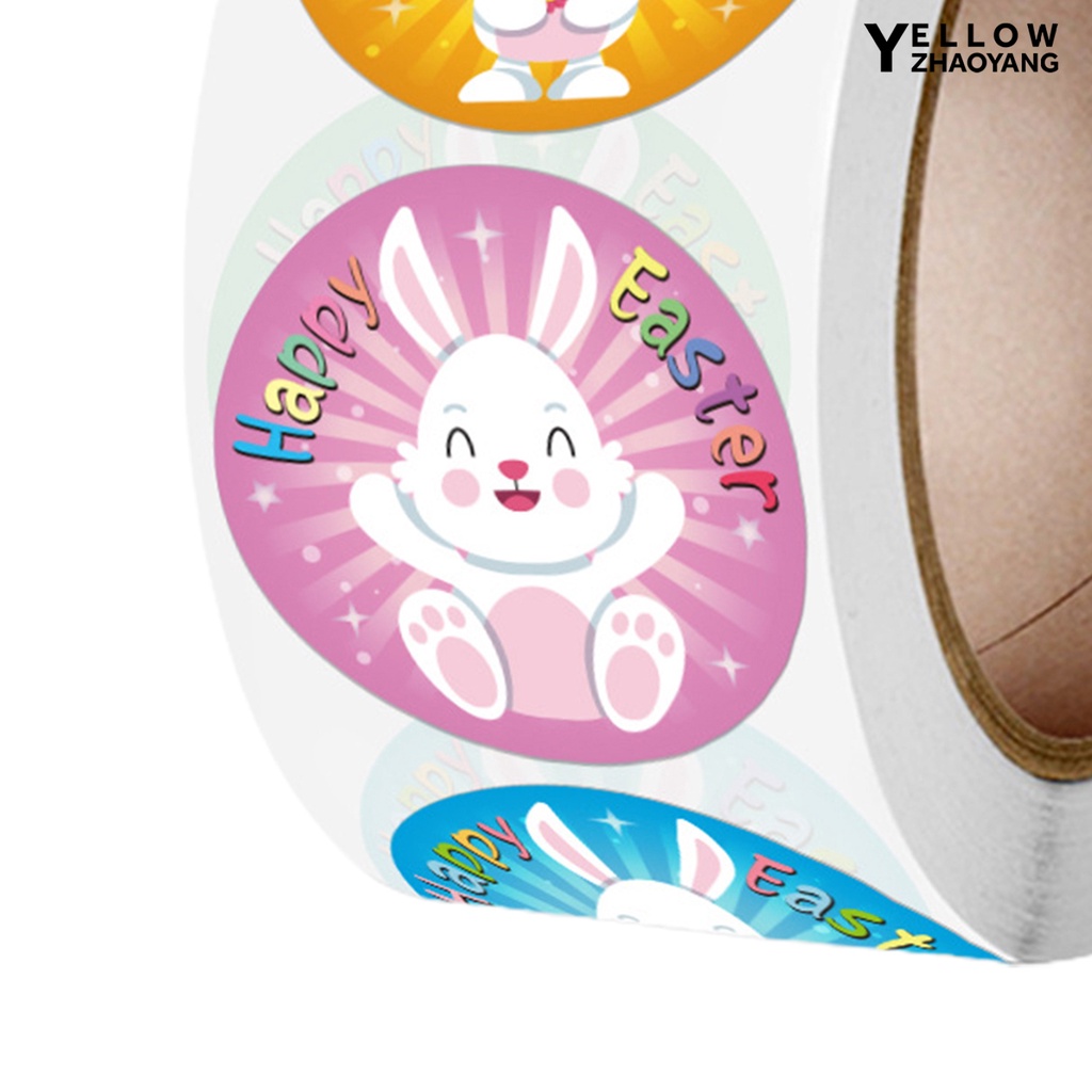 Cuộn Miếng Dán Niêm Phong Họa Tiết Chú Thỏ NY-1 Độc Đáo