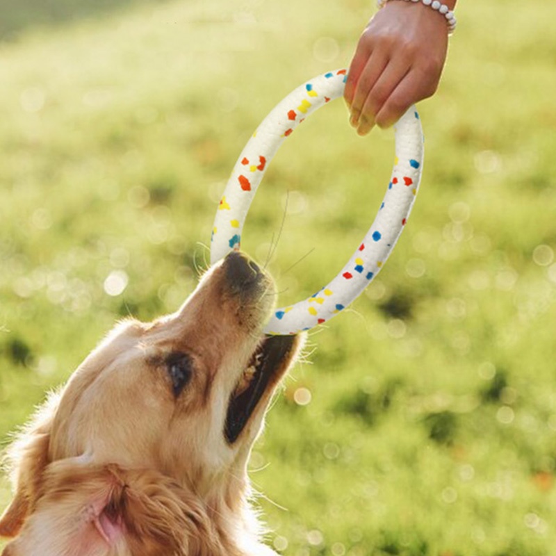 HamshMoc Đồ Chơi Vòng Cao Su Hình Hamsa Độ Co Giãn Cao Cho Thú Cưng Gặm