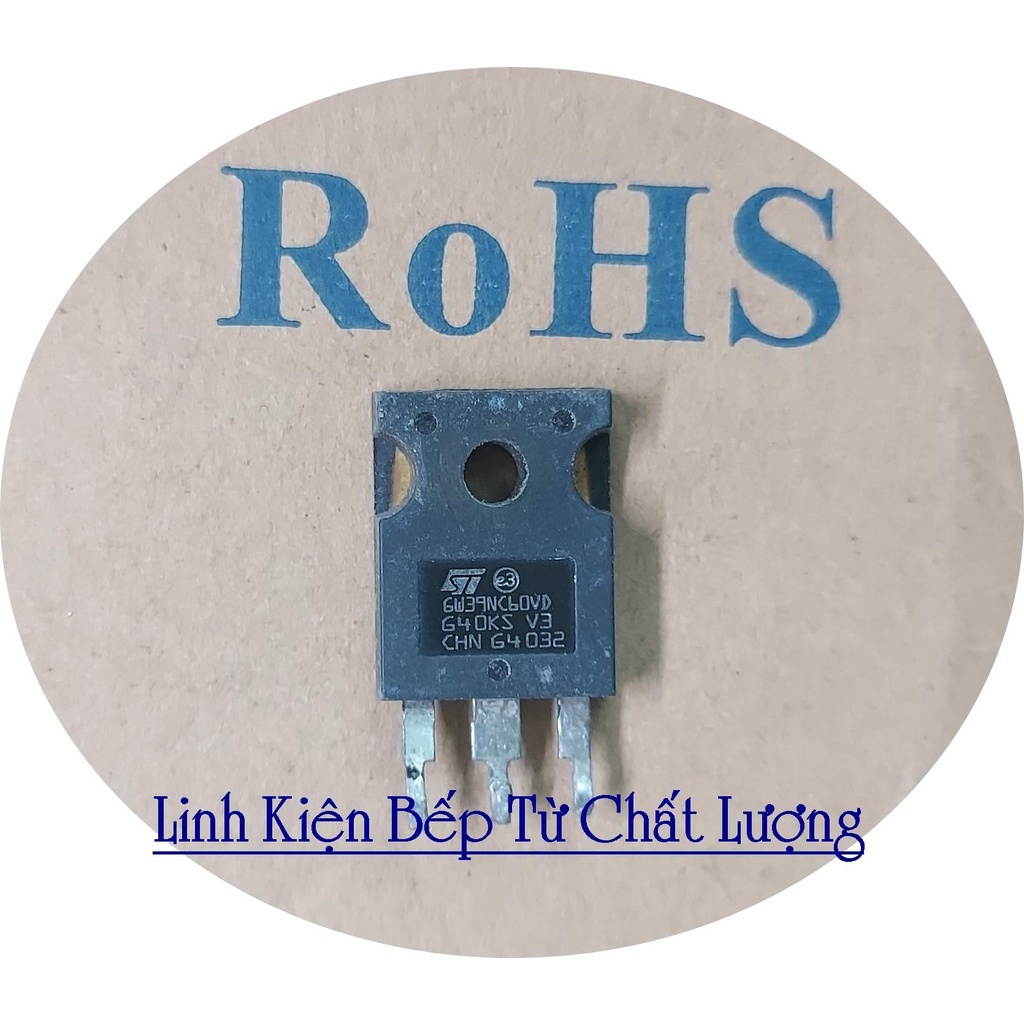 IGBT GW39NC60VD 39N60 bóc máy, đảm bảo chất lượng.