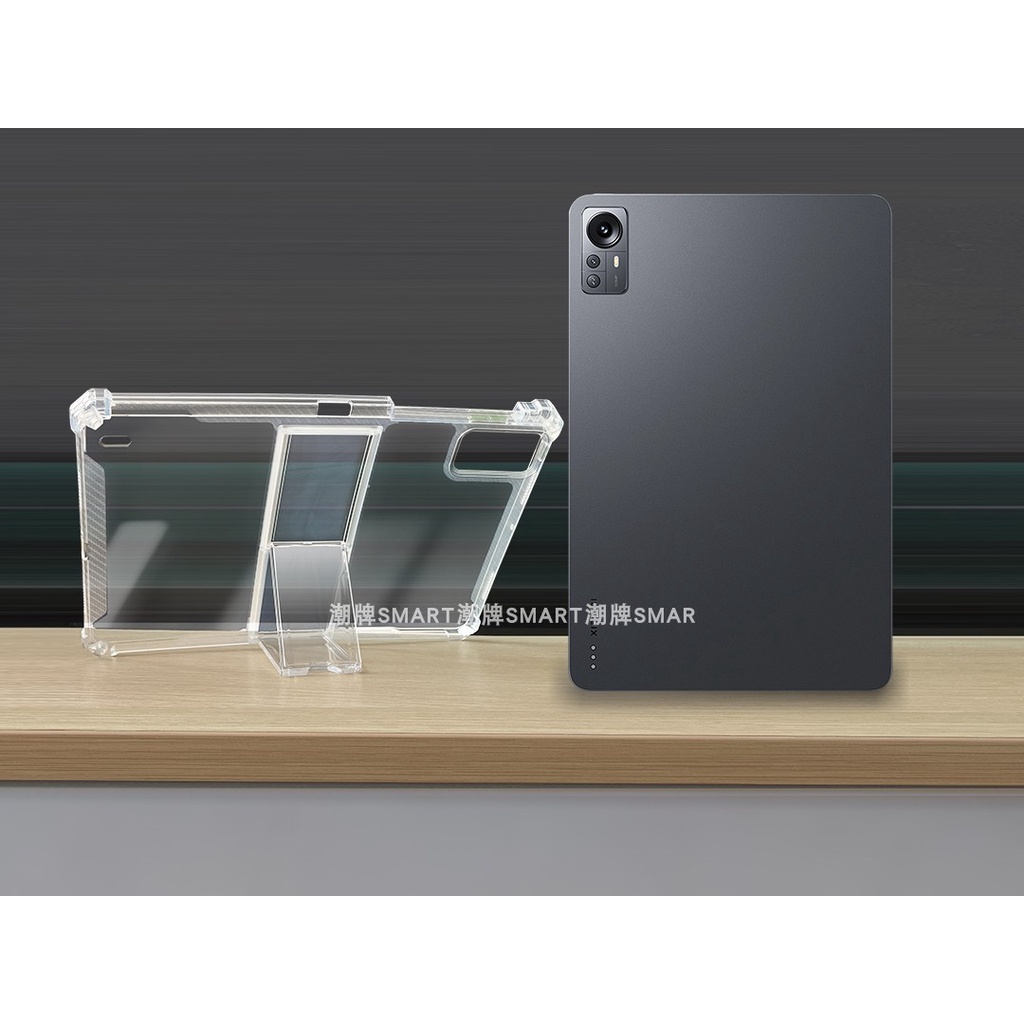 Ốp Máy Tính Bảng Silicon Trong Suốt Có Ngăn Đựng Bút Cho Xiaomi mi Pad 5 11.0 '' 2021 mi pad5 Pro 12.4 inch