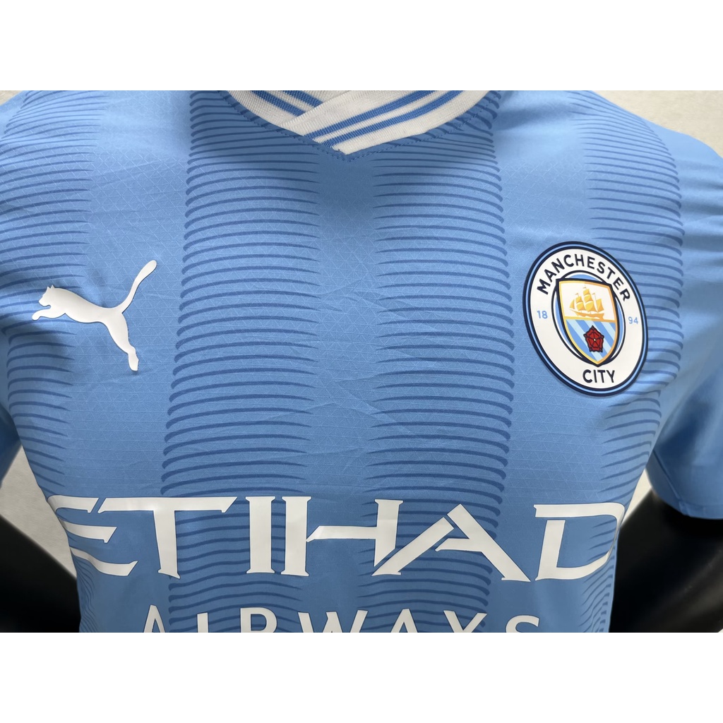Áo Bóng Đá Đội Nhà Manchester City Mùa Giải 2023-24 Size S-2XL