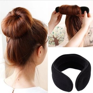 Kẹp xốp tạo kiểu tóc tết / búi tóc xoăn