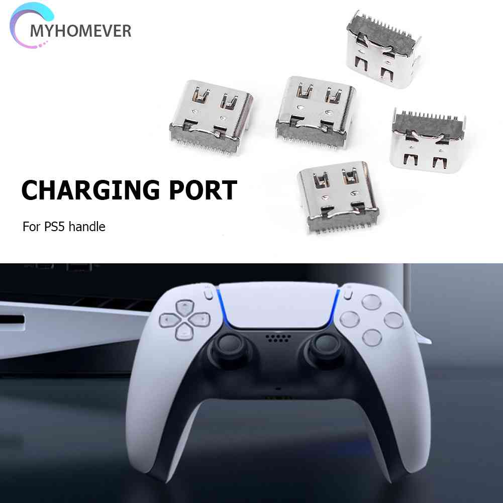 Bộ 5 Cổng Sạc Type-C Cho Tay Cầm Chơi Game PS5