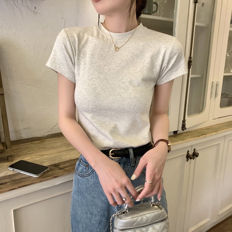 NRVP Áo Thun Tay Ngắn In Họa Tiết Phong Cách Hàn Quốc Mới Cho Nữ